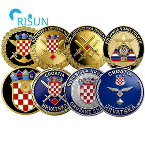 Recuerdos Personalizados de Croacia, Medallón Conmemorativo de las Fuerzas Armadas, Monedas Conmemorativas Personalizadas, Moneda de Desafío Personalizada de Croacia - Product Image 1