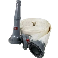 Tuyau d'incendie flexible de 2.5 pouces avec raccord Storz Arroseur d'incendie avec raccord de buse durable