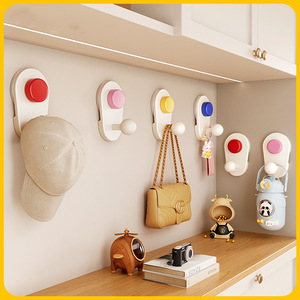 Gancho de succión Shu Zheng, gancho adhesivo fuerte para puerta y pared, fácil instalación, moderno, para recibidor, cocina, baño, para colgar abrigos - Product Image 5