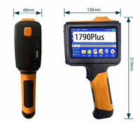 Impresora de Inyección de Tinta Portátil de 12.7 mm, Máquina Manual de Codificación de Fechas, Lotes y Logotipos para Metal, Plástico y Madera