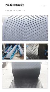 Toptan özel balıksırtı desen kauçuk konveyör bant kaymaz aşınmaya dayanıklı ısıya dayanıklı gıda içecek fabrikası iç<span class=keywords><strong>in</strong></span> kullanılan - Product Image 5