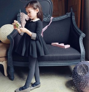 Vestido en Oferta para Niñas, Hermoso Vestido de Modelo con Mangas Cortas - Product Image 5