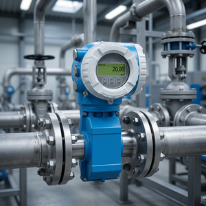 Débitmètre Endress+Hauser Promag P300 5P3B40 DN40 Précision 0,5% 4-20mA/HART/Modbus Écran tactile rétroéclairé - Product Image 1