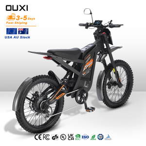 Bicicleta de Montaña Eléctrica de 30ah, 24 Pulgadas, 150km de Autonomía, Suspensión Completa, 2000w, Dirt Gt2000, Disponible en Almacén de EE. UU. - Product Image 1