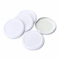 Couvercle en métal étamé de 82 mm pour bocaux en verre, emballage alimentaire, fermeture à vis