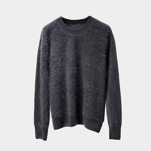 Maglione comodo a girocollo da <span class=keywords><strong>donna</strong></span> in tinta unita Casual maglieria quotidiana da <span class=keywords><strong>donna</strong></span> - Product Image 1