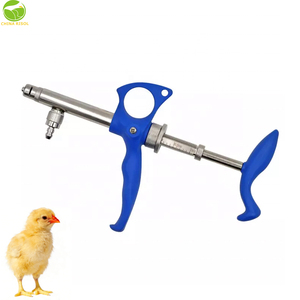 Precio al por mayor: Pistola de jeringa continua veterinaria ajustable de acero para ganado y animales - Product Image 4