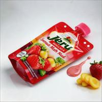 Sachets souples personnalisés imprimés en héliogravure de qualité alimentaire avec bec verseur pour l'emballage d'eau minérale et de jus