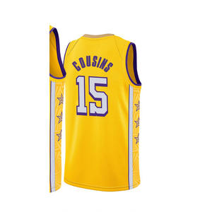 प्रसिद्ध बास्केटबॉल टीम बास्केटबॉल जर्सी पुरुषों के फैशन उच्च गुणवत्ता वाले सस्ते लुभावनी कस्टम डिजाइन थोक बास्केटबॉल जर्सी - Product Image 3