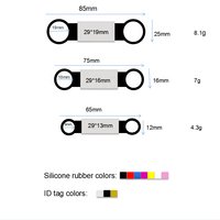 Neueste Mode Silikon Haustier ID Halsband mit QR-Code Hunde halsband Hund ID
