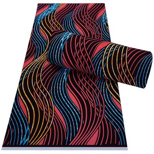 Nouveau Modèle Tissu Africain Imprimé Wax Hollandais <span class=keywords><strong>Pagne</strong></span> Hollandais Tissu de Coton Imprimé 6 Yards - Product Image 4