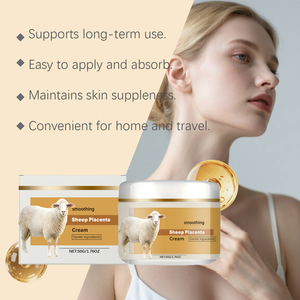 Crema Viso all'Ingrosso con Placenta di Pecora, Idratante e Nutriente, Prodotto per la Cura della Pelle con Vitamina, Riparazione Delicata per il Viso Femminile - Product Image 6