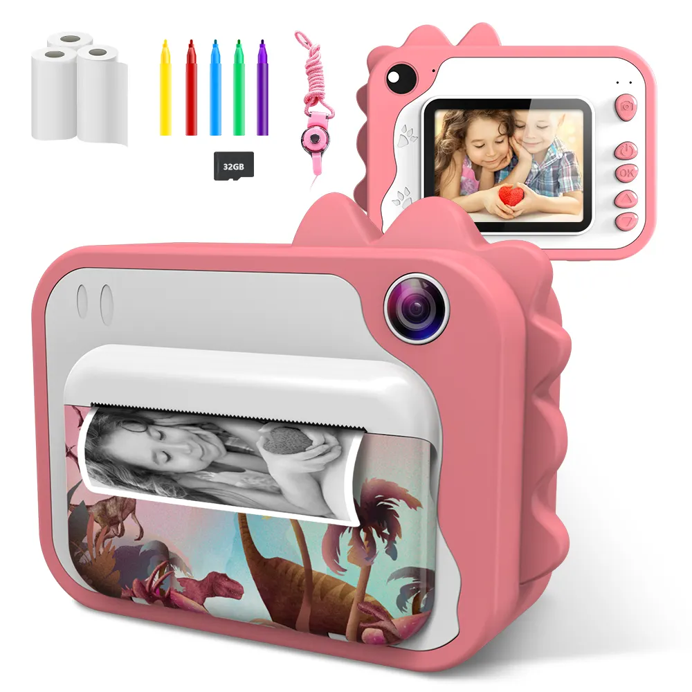 Personalização Venda Quente Brinquedos Digitais Presentes Selfie Crianças Crianças Cartoon Camera Para Meninas Made in China