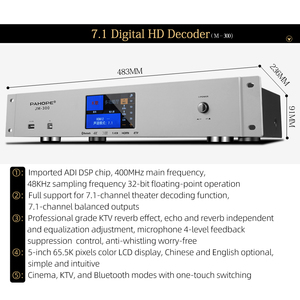 Sistema de Audio Profesional de Alta Gama 7.1 para el Hogar, Club Privado, Villa Familiar, Sonido Panorámico Shadow K, Sistema de Altavoces M2 Set 5 7.1 para el Hogar - Product Image 3