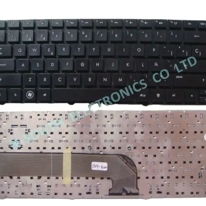 Source Toptan fiyat laptop klavye tuş takımı hp pavilion dv4-3000 dv4-4000  İspanyolca teclado siyah on m.alibaba.com