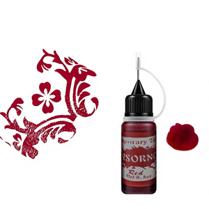 Tinta de Tatuaje Temporal Mineral Henne de 15 ml, 11 Colores, Segura y No Tóxica, <span class=keywords><strong>para</strong></span> Arte Corporal, <span class=keywords><strong>Cejas</strong></span> y Labios - Product Image 6