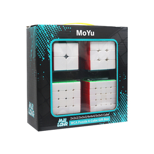 Cubo Magnetico MOYU Meilong, Nuovo Cubo Veloce in Confezione Trasparente, <span class=keywords><strong>Puzzle</strong></span> Magnetico 3x3x3 in ABS per Bambini - Product Image 4