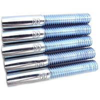Factory Direct Custom 1/8 Inch Stamped Galvanized Thread Rod Stud High Tensile Steel Anti Rust for Construction Electrical