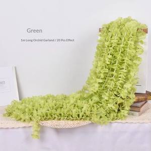 Planta Artificial de Orquídea Loto de 1M, Impermeable, Decoración de Techo <span class=keywords><strong>para</strong></span> Navidad, Bodas, Hoteles, <span class=keywords><strong>Arreglos</strong></span> Florales - Product Image 6
