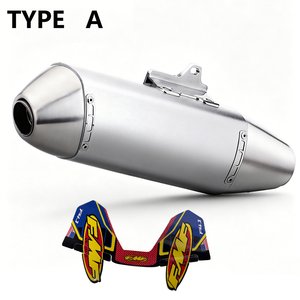 Silencieux d'échappement de moto 51 mm 4T Escape Moto Dirt Bike Scooter <span class=keywords><strong>Motocross</strong></span> Universel pour KTM EXC CRF150 EXC WR450 RC390 - Product Image 3