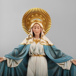 Estatuas Religiosas Católicas de Resina, Figura Cristiana de Piedra de 11.81'' de Alto, Modelo de la Virgen María de la <span class=keywords><strong>Inmaculada</strong></span> Concepción, Productos en Stock - Product Image 6