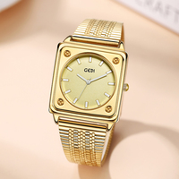 Montre pour femme GEDI 13044, nouvelle montre rose, luxe, classique, quartz, étanche, acier inoxydable, montres-bracelets pour femmes
