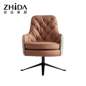 Zhida atacado personalizado moderno cadeira giratória recliner para sala de estar