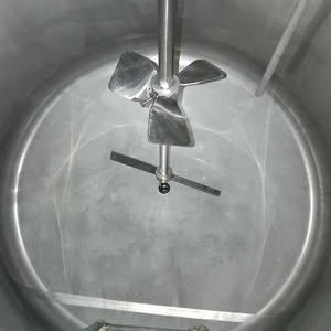 Tanque de Mezcla de Productos Químicos de Acero Inoxidable con <span class=keywords><strong>Agitador</strong></span>, Tanque de Mezcla de 2000L, Mezclador de Crema, Máquina Cosmética Homogeneizadora <span class=keywords><strong>para</strong></span> Cosméticos - Product Image 5