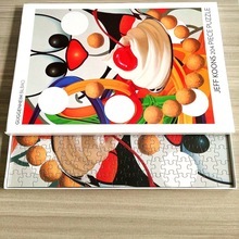 Free shipping high quality Funny <span class=keywords><strong>Pizza</strong></span> Puzzle paper personalized play games puzzle Mat for children toys - Product Image 6