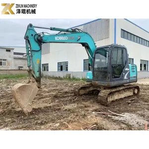 الحفار الياباني المستعمل ذو التصميم الأصلي بحالة جيدة 7.5 طن Kobelco SK75 75 الحفار SK 75-8