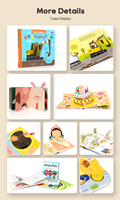 Service d'impression de livres de coloriage pour enfants sur mesure OEM |   Livre d'activités de dessin éducatif pour enfants, impression et fabrication