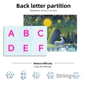 <span class=keywords><strong>Puzzle</strong></span> en carton personnalisé, jeu de cartes en papier, 100, 500, 1000 pièces, jeux de <span class=keywords><strong>puzzle</strong></span> personnalisés pour adultes, jeu de réflexion, fabricants - Product Image 4