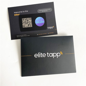 Không thấm nước đọc viết thông minh iso14443a sang trọng có thể ghi phương tiện truyền thông xã hội chia sẻ kim loại thẻ kỹ thuật số NFC - Product Image 2