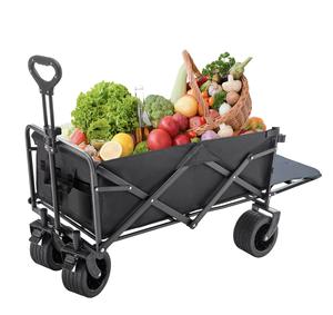 Atacado Grande Capacidade Folding Camping <span class=keywords><strong>Wagon</strong></span> Utility Trolley Cart para jardim ao ar livre e compras Use - Product Image 1
