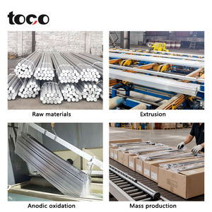 Estante de barra de armario de aleación de aluminio para uso doméstico, colgador de ropa para colgar ropa - Product Image 6