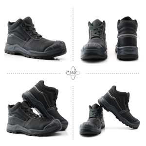 Scarpe Antinfortunistiche Personalizzate per Uomo e Donna con Punta <span class=keywords><strong>in</strong></span> Acciaio, Leggere, ESD, Traspiranti, Stivali da Lavoro <span class=keywords><strong>in</strong></span> <span class=keywords><strong>Pelle</strong></span> - Product Image 2