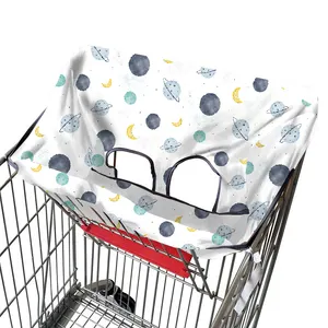 Happyflute manufactured Custom 2-in-1 Highchair Cover Shopping Cart Cover with Baby