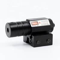 LUGER Red Laser Sight & Scope with Metal Construction for 11mm 20m Adjustable Hunting