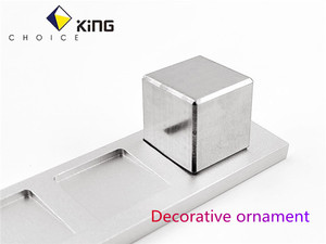مكعب الكروم زخرفة زخرفية مخصصة جاهزة للشحن شعار مخصص التخصيص الرسم - Product Image 3
