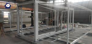 Contenedor modular expandible prefabricado de construcción rápida de 20 40 pies, casa para acampar, plegable, pequeña y pequeña oficina, amigable con cocina y baño - Product Image 4