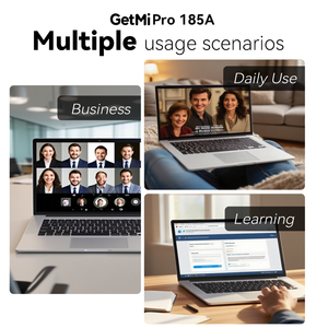 GetMi Pro 185A moderni studenti Laptop AMD Ryzen <span class=keywords><strong>5</strong></span> 7430U 18.<span class=keywords><strong>5</strong></span> pollici FHD Display <span class=keywords><strong>16GB</strong></span> 32GB <span class=keywords><strong>RAM</strong></span> 1TB 2TB SSD Windows 11 <span class=keywords><strong>Notebook</strong></span> - Product Image 4