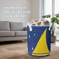 Sac de rangement à cordon personnalisé avec drapeau national de Tokelau, matelassé, multi-tailles, en polyester, pour articles ménagers divers