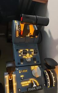 Kit de Acelerador para Avión Airbus, Incluye Aletas, Alerones y Kit de Freno de Estacionamiento, Gran Venta |   Compatible con X-Plane, MSFS y P3D - Product Image 4