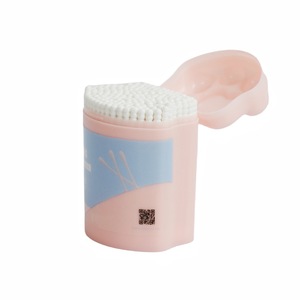 Coton-tiges <span class=keywords><strong>pour</strong></span> bébé Cat-Paw Box Fine - Stem, <span class=keywords><strong>pour</strong></span> le nettoyage des <span class=keywords><strong>oreilles</strong></span> et du nez des nouveau-nés, emballage en boîte - Product Image 4