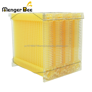 Nouvelle Base de Ruche Automatique Classique à 4 Cadres en Abriège Chinois Enduit de Cire pour la Récolte du Miel Menger Bee – Garantie 1 An - Product Image 2
