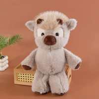 Set de Peluches Suaves de la Serie Running: Lindos Elefantes, Pandas, Cerditos, Vacas y Zorros de Peluche, Juguetes de Dibujos Animados, Regalo de Cumpleaños para Niños