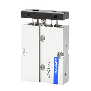 Actionneur pneumatique à double tige et double piston Elumot TN-16*15 à sortie stable - Product Image 3
