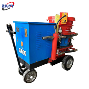 Trockene Feuerfeste Spritzmaschine Preisgünstige Feuerfeste Spritzbetonmaschine Gunite-Spritzbetonmaschine für Kalkwerke - Product Image 5
