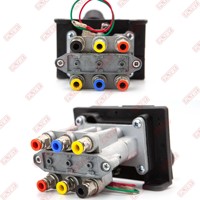 Vanne proportionnelle de commande de cabine de camion-benne FLYBY MZKQF34 avec fonction PTO, pression 1Mpa, ADC12, garantie 3 mois