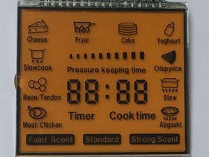 Năm chữ số SMD <span class=keywords><strong>7</strong></span> đoạn Dot-Matrix <span class=keywords><strong>LCD</strong></span> <span class=keywords><strong>module</strong></span> cao cấp Phân khúc hiển thị - Product Image 3